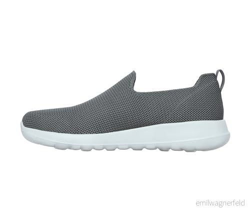 Skechers Go Max Herrskor, atletiska, luftnät, slip on, promenadsko, sneaker, 9 X Wide 195204241356