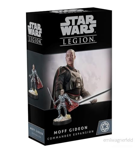 Star Wars Legion Moff Gideon Expansion Two Player Battle Game Miniatures Strategy for Adults and Teens Ages 14+ Average Playtime 3 Hours Made by Atomic Mass Games 841333120146