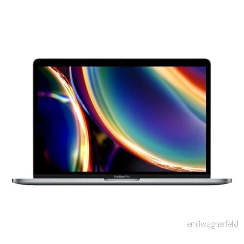 Apple MacBook Pro 2020 Med Intel Core i7 & Touch Bar (13 tum, 16GB RAM, 512GB minne SSD) (QWERTY Engelska) Rymdgrå (Renoverad) 3666943147942