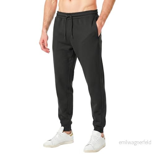Ript Performance Essentials Soft Touch Loungewear träningsbyxor joggingbyxor, kol, XL 5050217345796