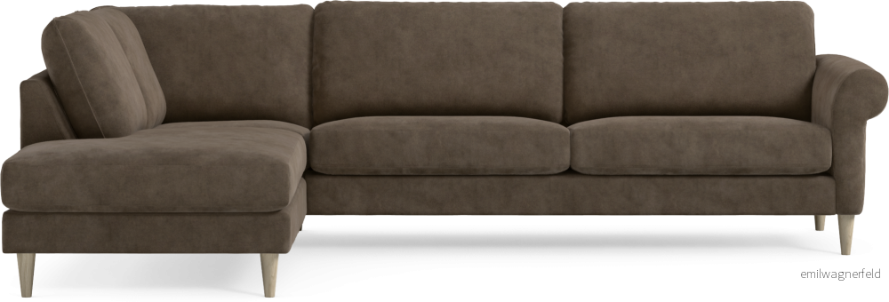 Bridge 3-sits soffa med divan vänster Uq2d9