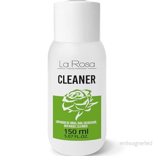 LaRosa Nail CLEANER gelnaglar 150 ml nagelfett nagelavfettare för polsk, geler, hybrider och borstar nagelrengörare 5906961240101