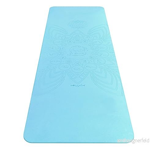 Soul Mates Eco Yoga Matta, Vuxen Unisex, Blå, Normal 8437015413310