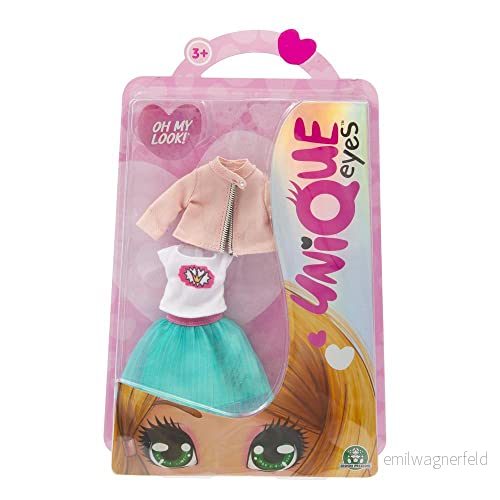 Giochi Preziosi unika ögon blister outfit 3, stark och bestämd, en trendig, färgglad modern klänning, alltid med stil, för flickor från 3 år, MYM13310 8056379133995
