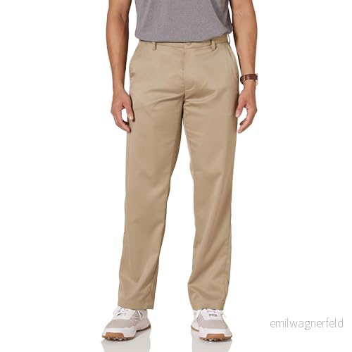 Amazon Essentials mäns Classic Fit Stretch golfbyxa (finns i stora och långa), kakibrun, 30 B x 29 L 195111831244
