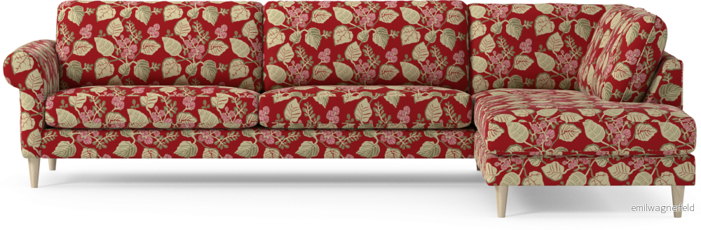 Bridge 4-sits soffa med divan höger E7JCM
