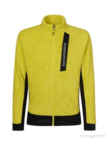 Rock Experience REMC02891 C514 Blizzard Tech Mock Neck Man Fleece Herr Långärmad Tröja 1809 Sulphur Spring+0208 Caviar L 8057734802136