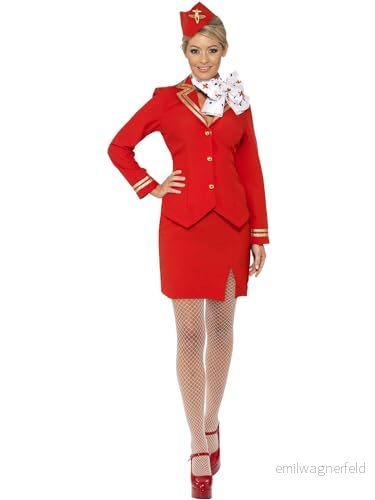 Trolley Dolly Costume (S) 5057033479728