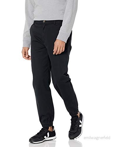 Amazon Essentials mäns joggingbyxor med rak passform, svart, Medium 195111347516