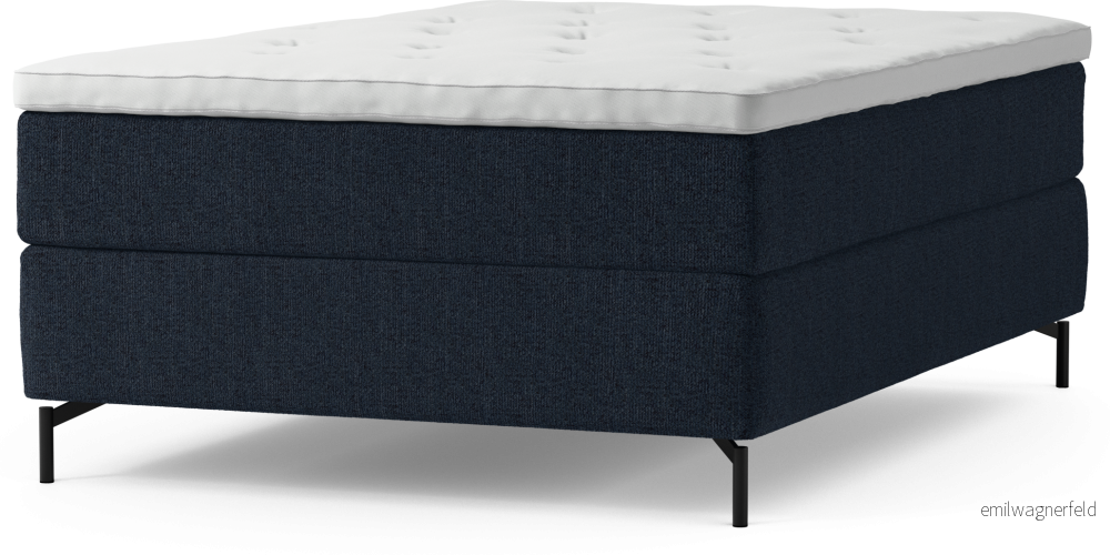 Delux Dream Kontinentalsäng, enkelsäng 140 cm med bäddmadrass och sängben 59H0t