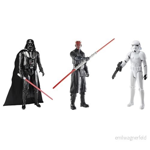 Star Wars Clash of the Dark Side, 30 cm actionfigurset, 3 pack 5010996242136