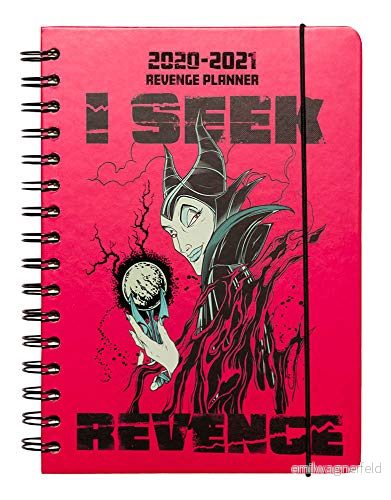 Grupo Erik Planerare skolplanerare Disney Maleficent kalender veckovisning 2020/2021 för elever 12 månader schemaläggning ASVA52004 8435497232139