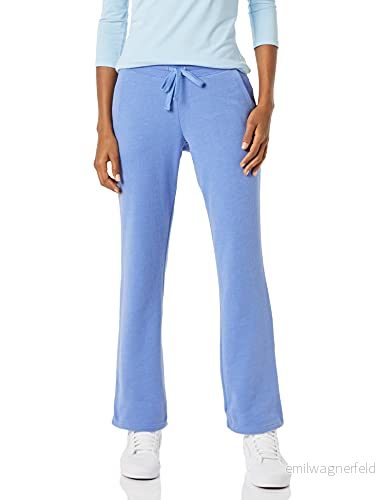 Amazon Essentials fleecebyxor med raka ben för kvinnor (finns i plusstorlek), blå, medium 195111699851