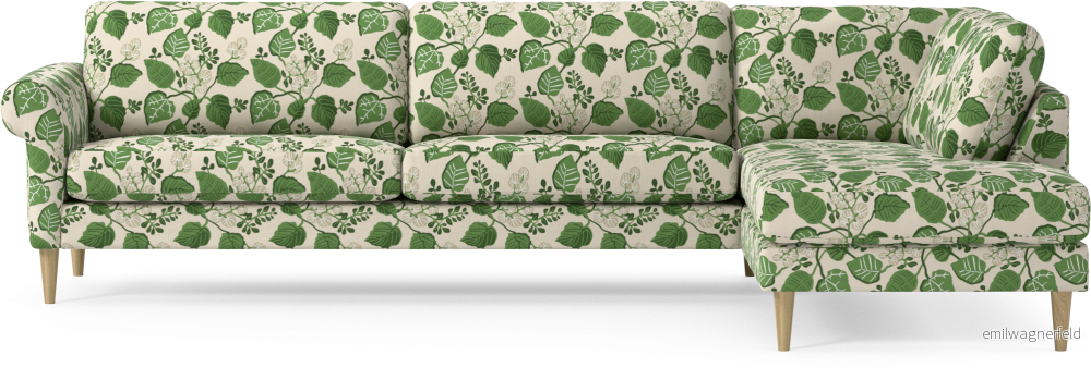 Bridge 4-sits soffa med divan höger kz04s