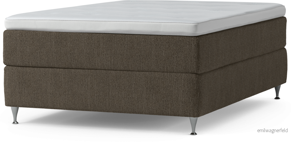 Delux Dream Kontinentalsäng, enkelsäng 140 cm med bäddmadrass och sängben p8VM0