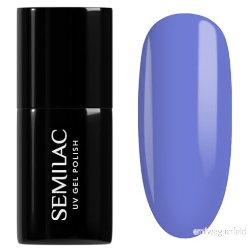 Semilac Nagellack semi permanent gel UV 536 America Go! Go Argentina! 7ml 5902751415926