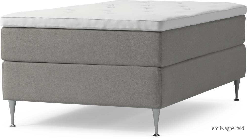 Delux Dream Kontinentalsäng, enkelsäng 120 cm med bäddmadrass och sängben XPsft Delux Dream Kontinentalsäng, enkelsäng 120 cm med bäddmadrass och sängben XPsft