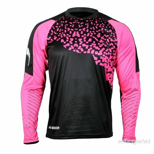 HO Soccer KONTROL Black/Pink målvaktströja, unisex vuxen, svart/rosa, M 8434666314409