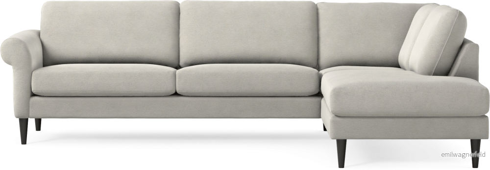 Bridge 3-sits soffa med divan höger Q3SFE