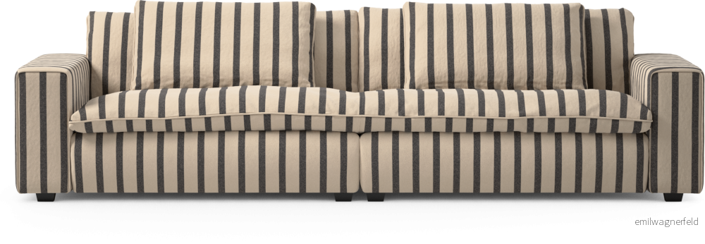 Bellora 4-sits soffa, hel dyna d3xsb