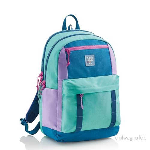 Miquelrius MOCH. Triple Amsterdam Reci Rider Purple, Unisex Barn Skolryggsäck, Flerfärgad, 470 x 250 155 mm, 470x250x155 mm 8422593193419