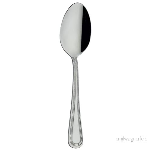 Grunwerg pärldessertskedar DSBDR, 18/0 rostfritt stål, set med 12 5019311041843
