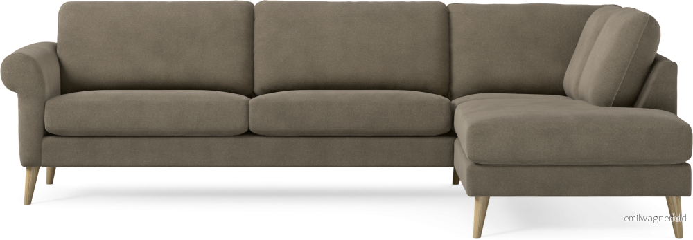 Bridge 3-sits soffa med divan höger wwBBz
