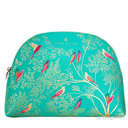 Sara Miller Beauty Chelsea kosmetisk väska, grön, stor 5015632056306
