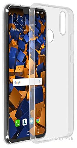 mumbi skal kompatibel med Honor 8X mobiltelefon fodral mobilskal tunt, transparent 4251077298906