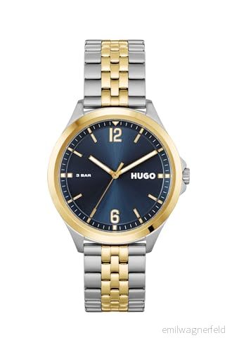 HUGO armbandsur 1530219, Färg: blå, armband 7613272442848