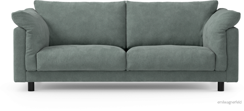 Cherrie 2,5-sits soffa, fast klädsel fbsSL