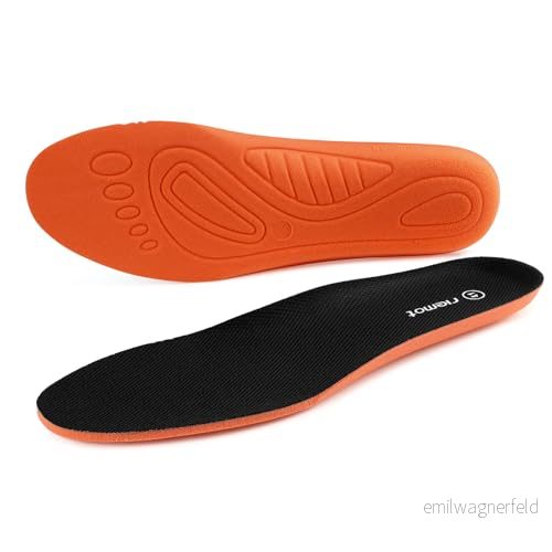riemot innersulor för kvinnor och män, mjuka skoinlägg, komfort, inlägg, sport, arbetsskor, sneakers, stövlar, vandringsskor, svart, 36 6975058036889