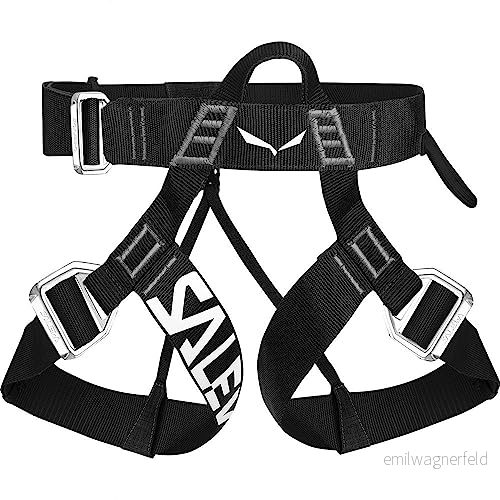 SALEWA Via FERRATA EVO Harness Strapon, Vuxna Unisex, Svart (Svart) 4053866556354