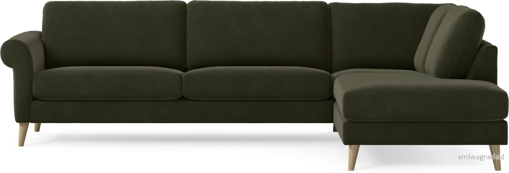 Bridge 3-sits soffa med divan höger Y1ebd
