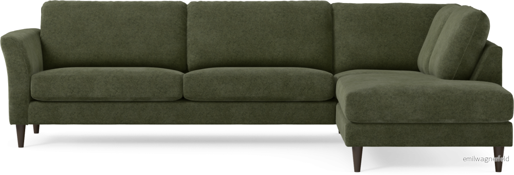 Bridge 3-sits soffa med divan höger NviN3