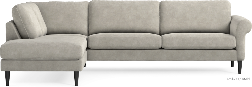 Bridge 3-sits soffa med divan vänster gYdIW