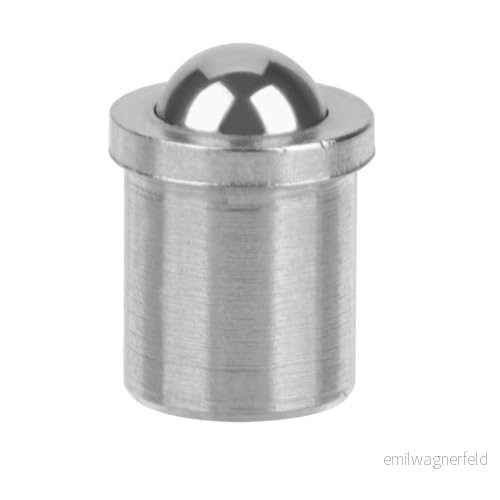 20 St 304 Kula Plunger Rostfritt Stål Precision Positionering Pärlor Skruv Fjäder Smidig Φ 3 * 4 792117429361