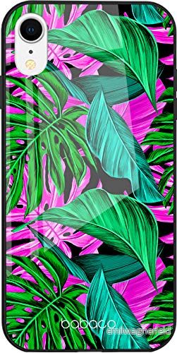Original Babaco Animals Premium mobiltelefonfodral för iPhone XR, skydd, glas HD anti gult, reptåligt stötsäkert fodral, TPU mjukt skyddande ultratunn mobiltelefon, skal 5903537743066
