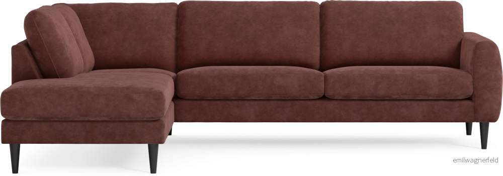 Bridge 3-sits soffa med divan vänster k3bI7