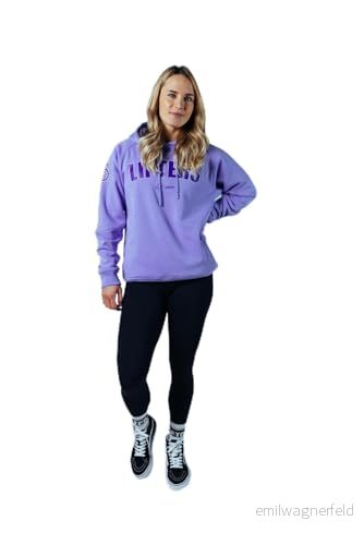 Lifters Wear unisex huvtröja, mjuk lila XXS 4260672362943