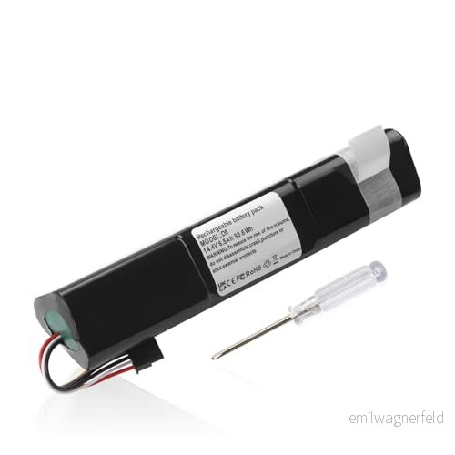 ANTIEE 6500mAh Replacement Batterie pour Neato Robotics D3 D4 D5 D6 D7 D3+ D301 D303 D5+ D502 D503 D701 D702 D703 D705 Robot Vacuum Cleaners 205 0011 0013 0028 945 0225 0266 14.4V 650380376723