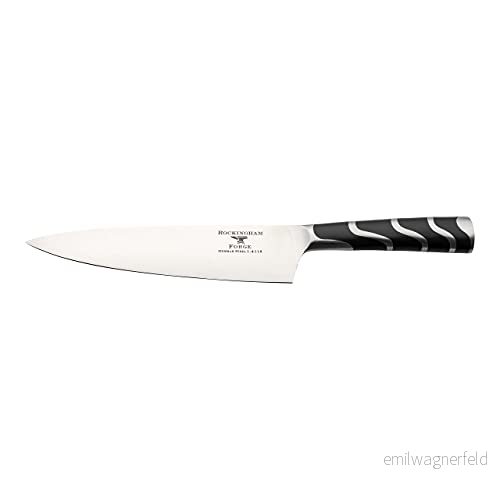 Rockingham Forge 128 Series 8 tums kockkniv med blad i tyskt stål, ergonomiskt handtag ABS plast och kockkniv, RF 1288 5019311958554