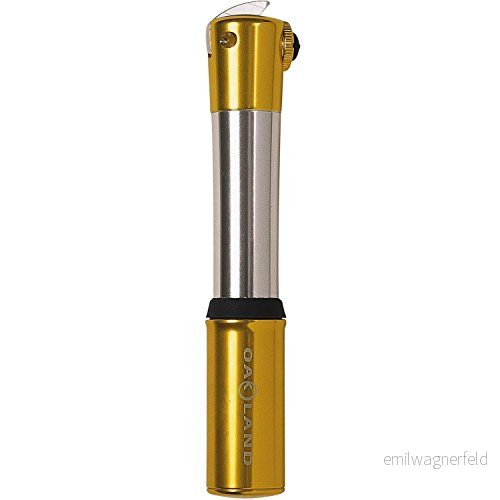 Oakland luftpump aluminium XC, gul, 1827GE 4018861008505