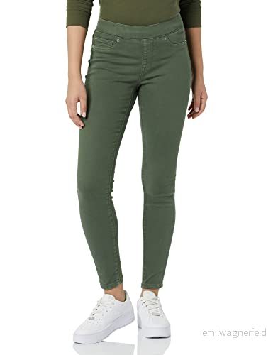 Amazon Essentials kvinnors stretch pull on jegging (finns i plusstorlek), Mörkgrön, 16 lång, 20 Tall 196433123499