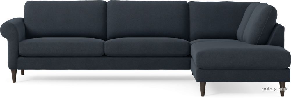 Bridge 3-sits soffa med divan höger 6NbpX