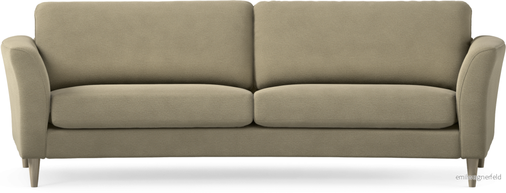 Bridge 3-sits soffa svängd 03bld
