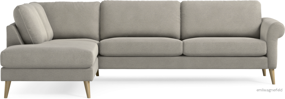 Bridge 3-sits soffa med divan vänster 6TNOn