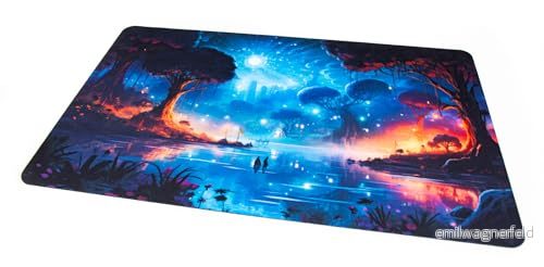 playmats.eu K075 Lorcana TCG See 24 x 14/61 35,5 cm gummimatta för kortspel, 66 cm/24 tum 14 5905794521289