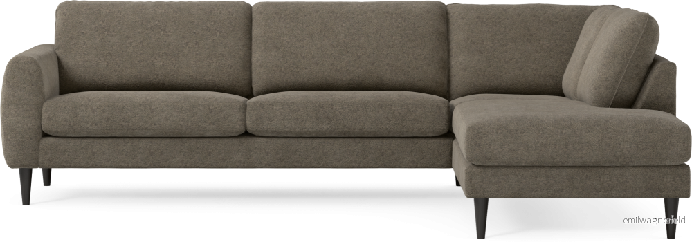 Bridge 3-sits soffa med divan höger rN78K