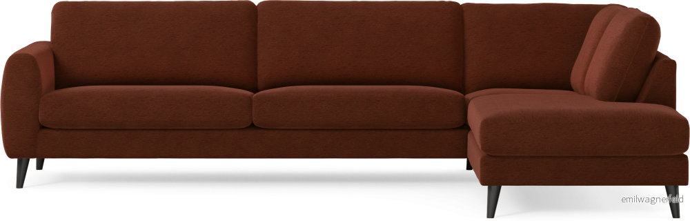 Bridge 4-sits soffa med divan höger K3m8h